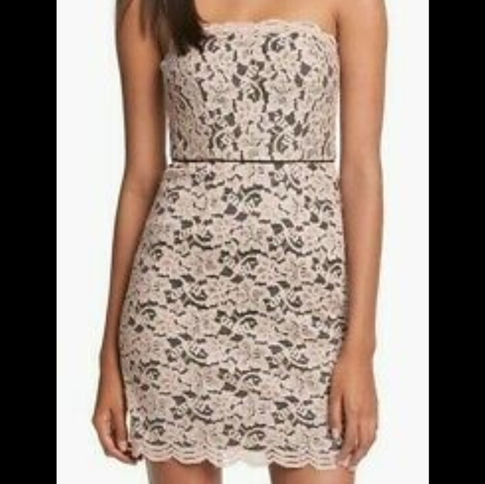 DVF Beige Walker Dress - size 10 - Picture 2 of 5